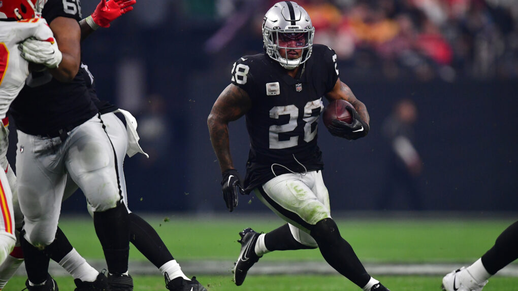 Are the Raiders’ second-year running backs ready to go if Josh Jacobs remains unsigned?
