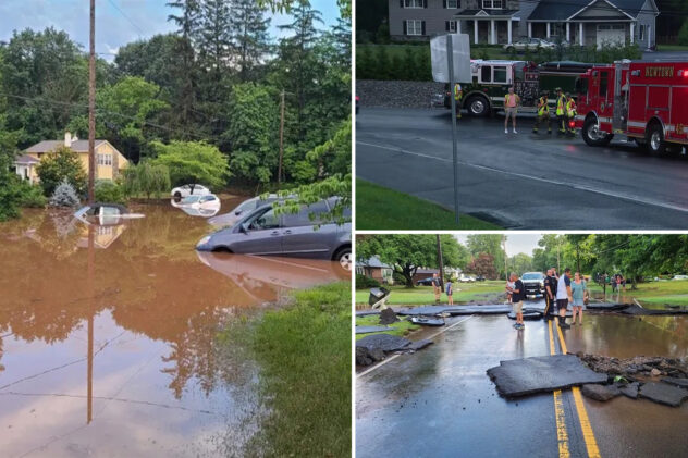 At least 4 dead, 4 missing after Pennsylvania flash flooding