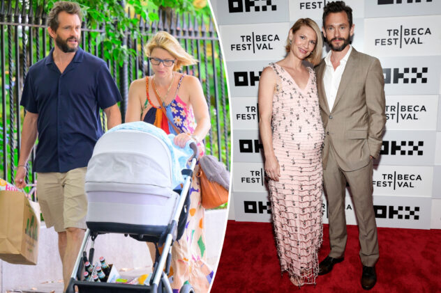 Claire Danes gives birth, welcomes third baby with Hugh Dancy