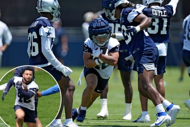 Cowboys’ 5-foot-5 rookie Deuce Vaughn goes viral in training camp videos