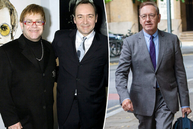 Elton John backs Kevin Spacey’s testimony at actor’s sexual assault trial
