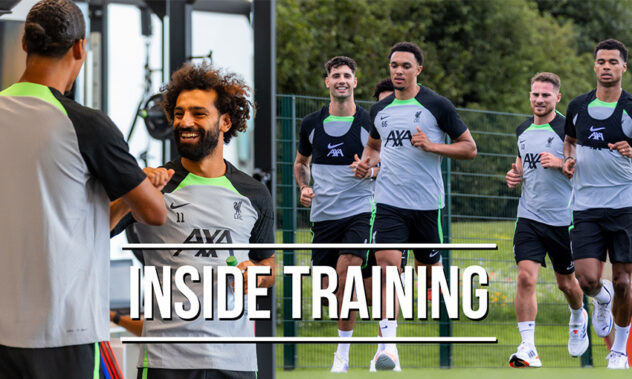 Free video | Inside Training: Szoboszlai and Mac Allister's first day as 14 Reds return