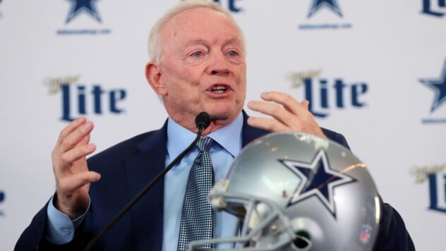 Jerry Jones comments on Zack Martin missing training camp due to contract dispute