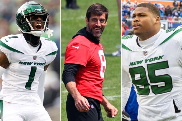 Jets Top 25 countdown: Where does Aaron Rodgers rank next to their returning superstars?
