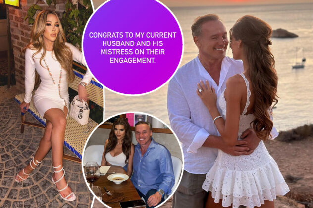 Lisa Hochstein slams estranged husband Lenny for getting engaged to ‘mistress’ while still married