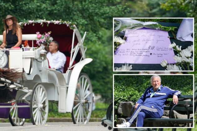 NYC carriage drivers leave touching note on Tony Bennett’s Central Park bench: ‘Once around the park again’