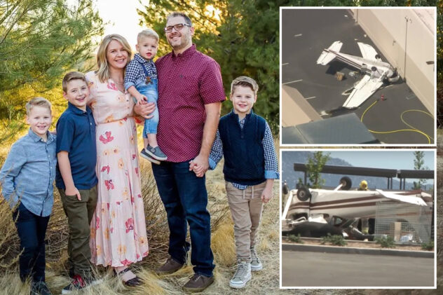 Rookie pilot killed in Southern Cali. crash died ‘protecting’ his 3 surviving sons: widow
