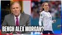 Should the United States consider benching Alex Morgan for the match against Portugal? | SOTU