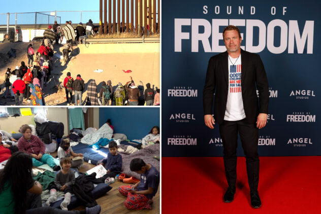‘Sound of Freedom’ hero slams Biden border policies for ‘incentivizing traffickers’