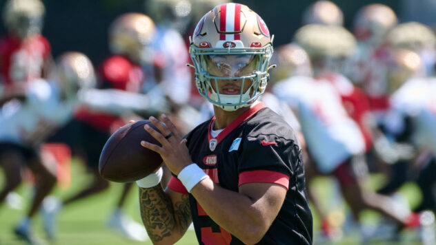 Transcripts: What Trey Lance, Sam Darnold, Chris Foerster said after 49ers' 3rd training camp practice