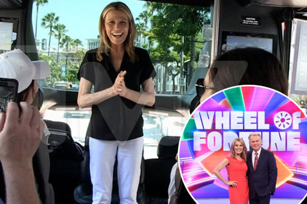 Vanna White stays silent on ‘Wheel of Fortune’ future after hopping aboard celeb bus tour