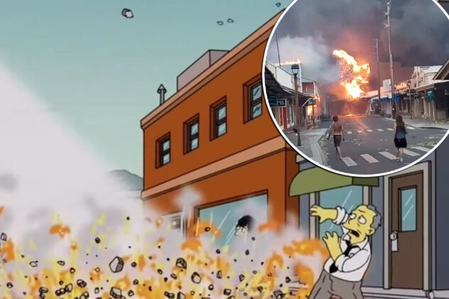 Conspiracy theorists ripped for saying ‘Simpsons’ predicted Maui wildfires in 2016