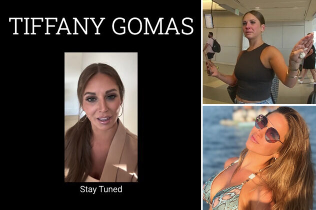 ‘Crazy plane lady’ Tiffany Gomas teases new project in apology for American Airlines rant