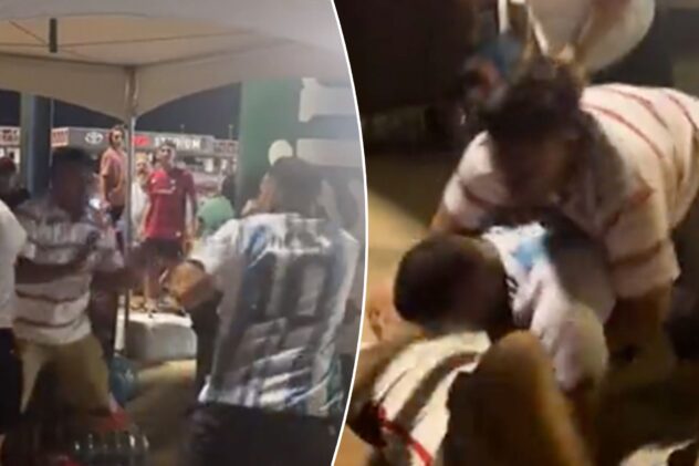 Fans brawl during Lionel Messi’s latest brilliant performance