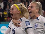 Fans salute Chloe Kelly as she fires England into quarter-final