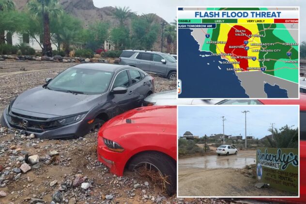 Hurricane Hilary could dump over year’s-worth of rainfall in parts of Desert Southwest