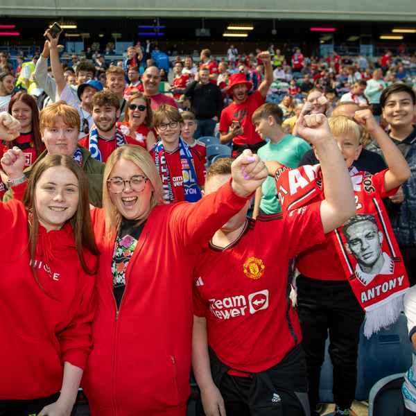 Irish fans excited for United friendly
