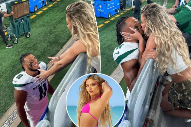 Jets pass rusher Jermaine Johnson goes public with reality star romance