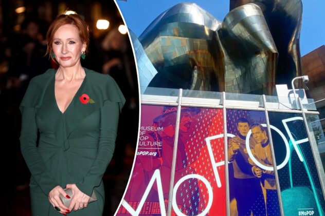 ‘Joy-sucking’ JK Rowling scrubbed from Museum of Pop Culture’s Harry Potter exhibit