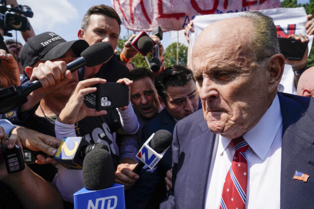Judge smacks down Rudy Giuliani again over Georgia election workers suit