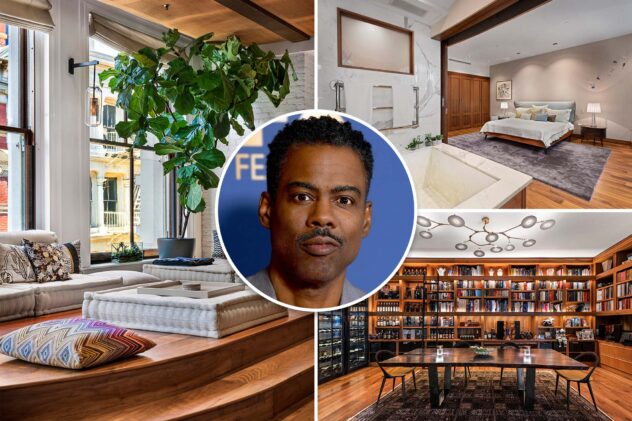 Longtime New Jersey resident Chris Rock eyes a $9.45M NYC condo