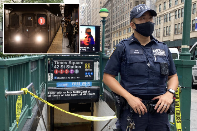 Man punched in face inside NYC’s Times Square subway station: cops