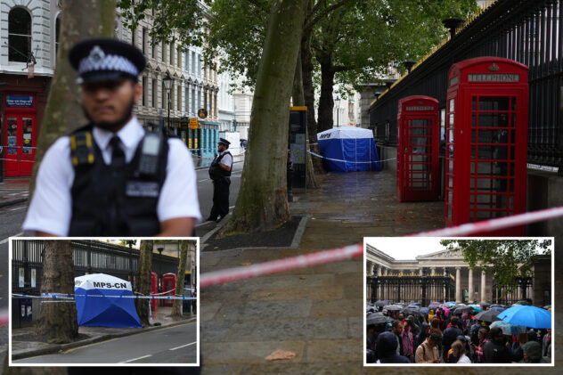 Man stabbed outside British Museum in random attack; suspect arrested