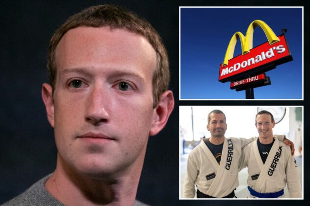 Mark Zuckerberg reveals he eats 4,000 calories a day, details hefty McDonald’s order