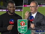 Martin O'Neil baffles fans during the Carabao Cup second round draw
