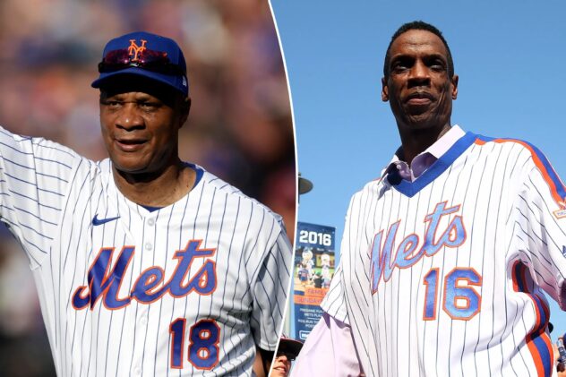 Mets will retire numbers of Darryl Strawberry, Doc Gooden in 2024
