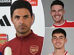 Mikel Arteta insists he's 'happy with what he has' at Arsenal