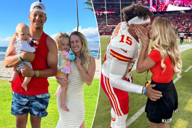 Patrick Mahomes’ wife Brittany responds to pregnancy rumor: ‘Not sure where this started’