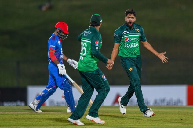 Rauf takes five as Afghanistan fold for 59