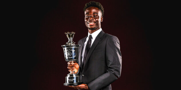 Saka wins PFA Young Player of the Year