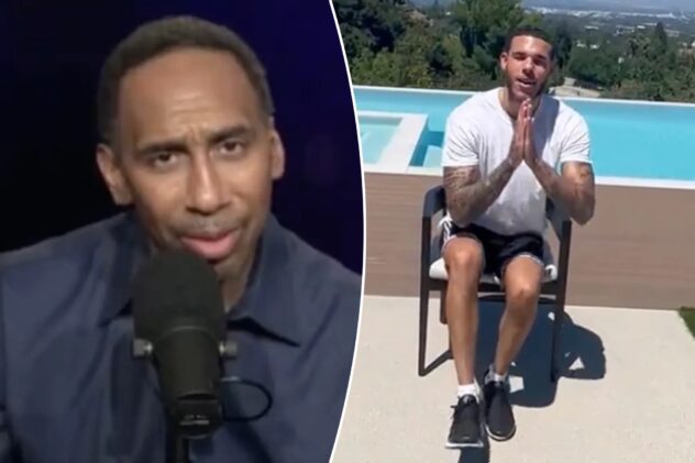 Stephen A. Smith drags Lonzo Ball’s doctors into messy feud