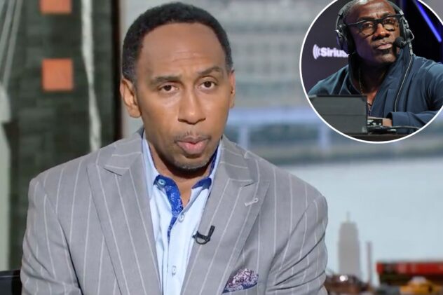 Stephen A. Smith ribs Shannon Sharpe in ‘First Take’ tease: ‘Not used to getting beat down’