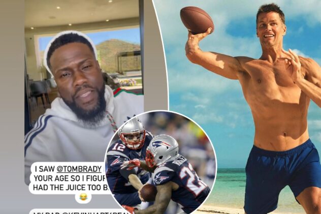 Stevan Ridley: Blame Tom Brady for injury that put Kevin Hart in a wheelchair