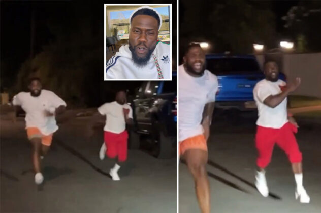 Stevan Ridley posts video of race that landed Kevin Hart in wheelchair