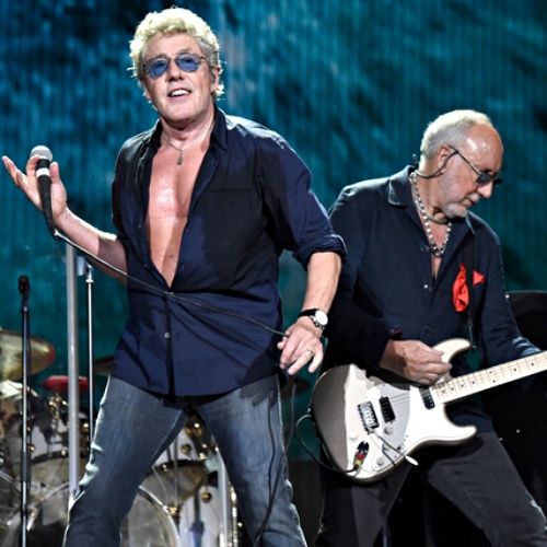 The Who's Roger Daltrey and Pete Townshend plant trees on Royal Sandringham Estate