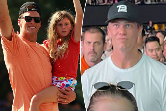 Tom Brady laughs off photo of his puzzled look while attending Blackpink concert with daughter Vivian