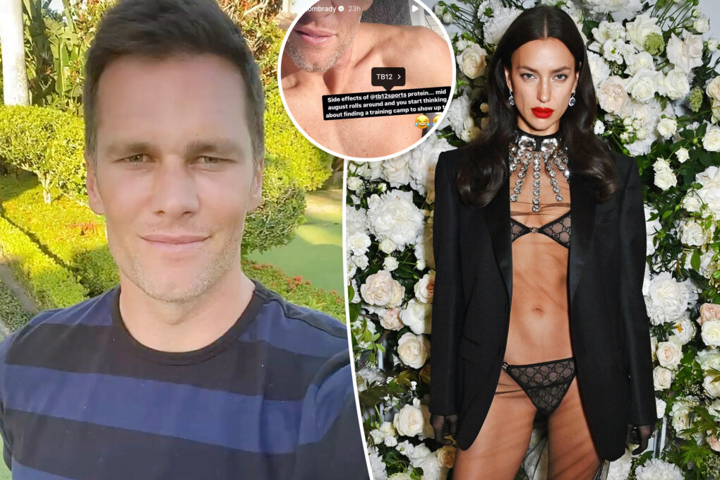 Tom Brady posts shirtless thirst trap amid Irina Shayk romance