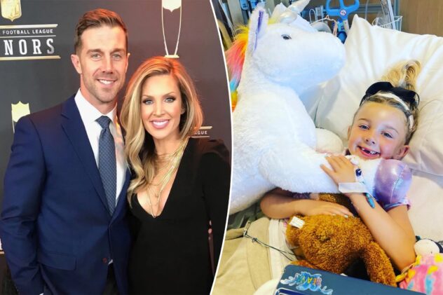Alex Smith details ‘terrifying’ ordeal after 7-year-old daughter’s brain tumor diagnosis