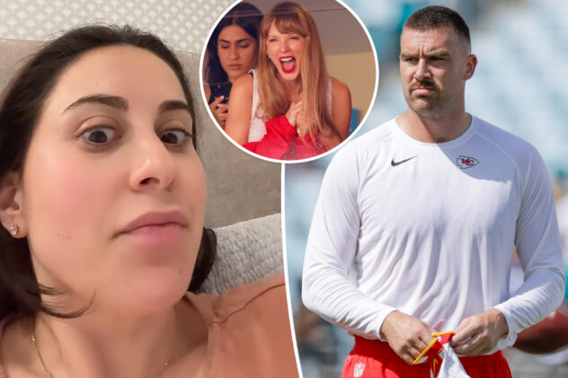 Claudia Oshry jokingly claims ‘nobody knew’ Travis Kelce before Taylor Swift ‘put him on the map’