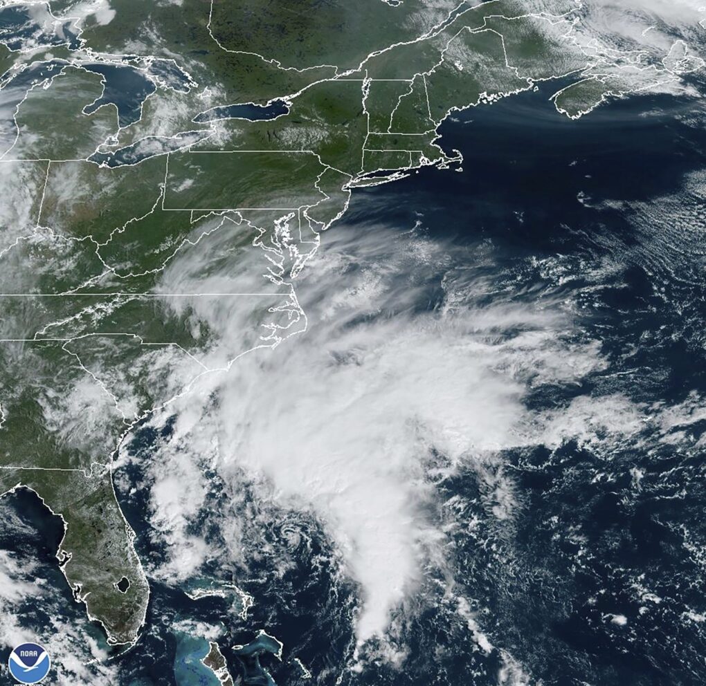 Coastal North Carolina hit by flooding as Tropical Storm Ophelia moves inland