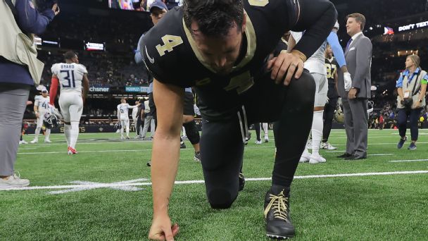 Derek Carr won in his Saints debut, but he almost gave up on football