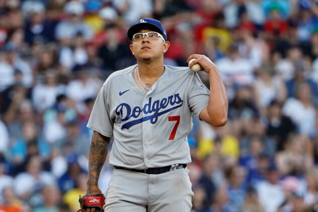 Dodgers’ Julio Urias arrested on domestic violence charges