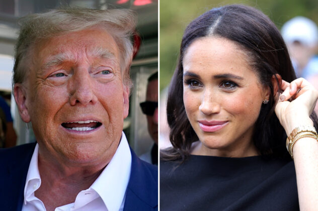 Donald Trump says he ‘would love’ to debate Meghan Markle