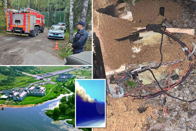 Drone shot down near Putin’s swanky country residence outside Moscow