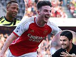 EXCLUSIVE: Declan Rice can become world class with one tactical tweak and Arsenal can dethrone Manchester City, claims Lauren... as he pinpoints how Mikel Arteta turned the Gunners into title challengers again