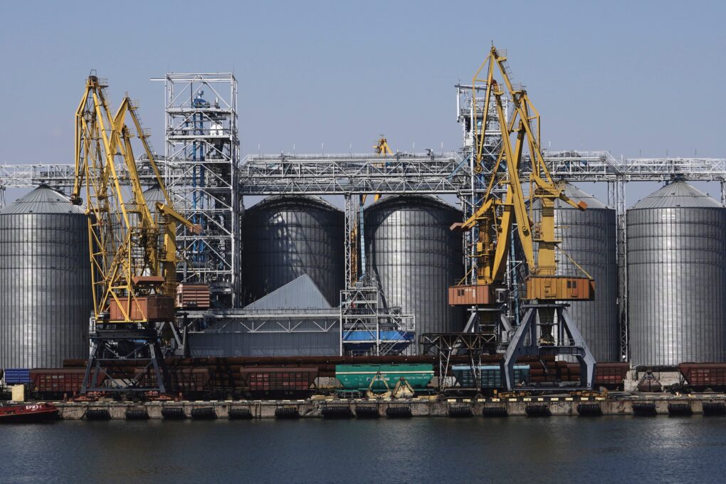 First two cargo ships arrive in Ukrainian port after Russia's exit from grain deal